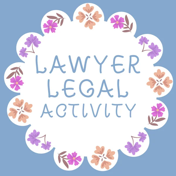 Conceptual display Lawyer Legal Activity, Word for prepare cases and give advice on legal subject