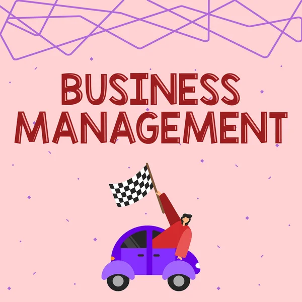 Logga Visar Business Management Konceptfoto Övervakning Övervakning Samordning Affärsverksamheten — Stockfoto