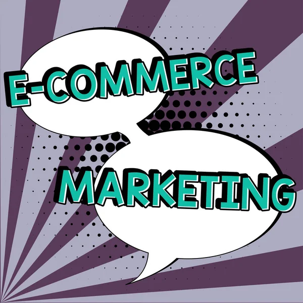 Conceptueel Bijschrift Commerce Marketing Business Idee Bedrijf Dat Product Dienst — Stockfoto