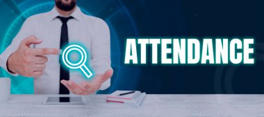 Katılım gösteren metin başlığı, İş Genel Görünümü Düzenli olarak bulunulan yer veya olay sayısı