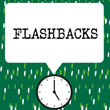 Önceki olayların kesişmesiyle oluşan kronolojik dizinin kavramsal fotoğraf kesintisi ve Flashback işaretlerini gösteren ilham.