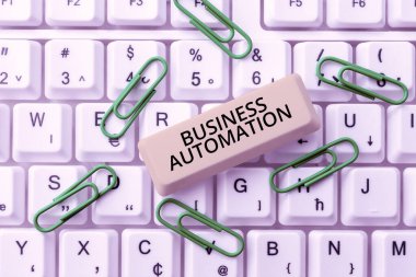 El yazısı metni İş Otomasyonu, Dijital Dönüşüm İçin İş Genel Görünümü Basitlik İçin Akıcı