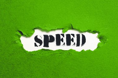 Speed 'i gösteren metin başlığı, birisinin veya bir şeyin vites faresini çalıştırdığı oran için kelime