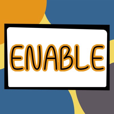 Metin başlığı sunumu Etkinleştir, İş genel görünümü birisine veya bir şeye yetki ya da bir şey vermek için bir şey yapmak için