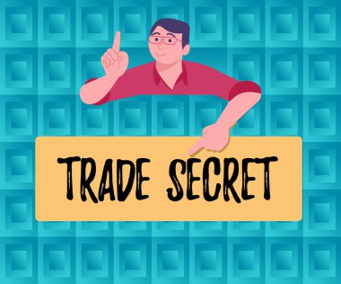 Kavramsal başlık Ticaret Sırrı, Bir ürün fikri mülkiyeti hakkında gizli bilgilere yazılmış Sözcük