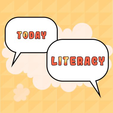 Kavramsal görüntü Okuryazarlığı, Belirtilen alanda yeterlilik ve bilgi okuma ve yazma becerisi üzerine yazılmış Sözcük