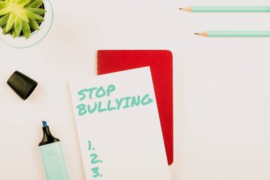 Zorbalığı Durdurun, İş Denetleme Dövüşü ve Bu Saldırgan Kabul Edilemez Davranışı İptal Et