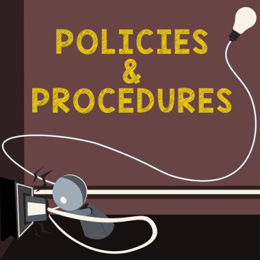 Metin Politikaları Prosedürlerinin gösterilmesi, müşteri ve alıcı haklarını belirleyen iş fikri listesi