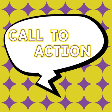 İlhamı gösteren metin Eyleme Çağrı, İş Yaklaşımını Cesaretlendirme Başarılı bir strateji geliştirmek için Karar Hareketi