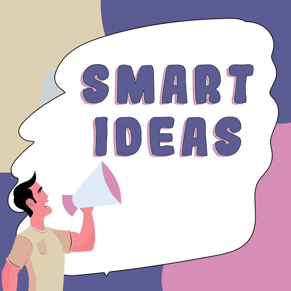 Konzeptionelle Präsentation Intelligente Ideen Internet Konzept Ein Gedanke Oder Eine — Stockfoto
