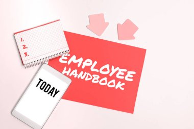 El yazısı Çalışan El Kitabı, Şirket işletim prosedürlerini içeren belge anlamına gelen kavram