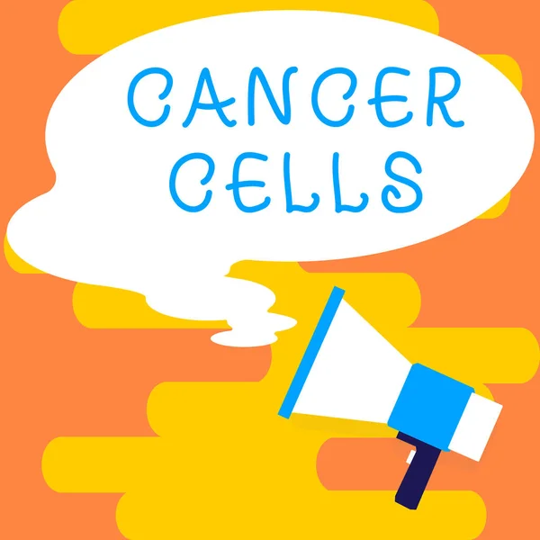 Konzeptionelle Darstellung Krebszellen Geschäftsübersicht Bildung Solider Tumoren Oder Überschwemmung Des — Stockfoto