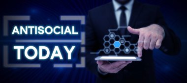 Antisosyal, iş dünyası, düşmanca ya da organize topluma zararlı ilhamın saptığını gösteren metinler