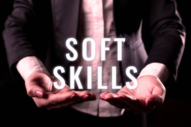 Kavramsal gösterim Soft Skills, iş gösterisi kişisel özellikleri diğer insanlarla etkin etkileşim sağlar