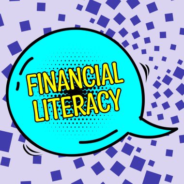 Finansal Edebiyat 'ı sunan metin başlığı, Anlamak Üzerine Yazılmış Sözcük ve paranın nasıl çalıştığına dair bilgi