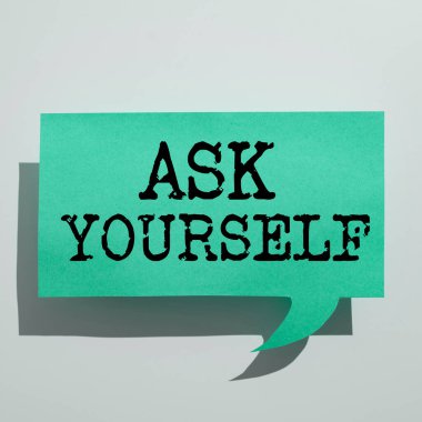 Kavramsal gösterim Kendine Sor, İş Fikri Geleceği Düşünme Yaşam Hedeflerinin Anlamı ve Amaçlarını Sor