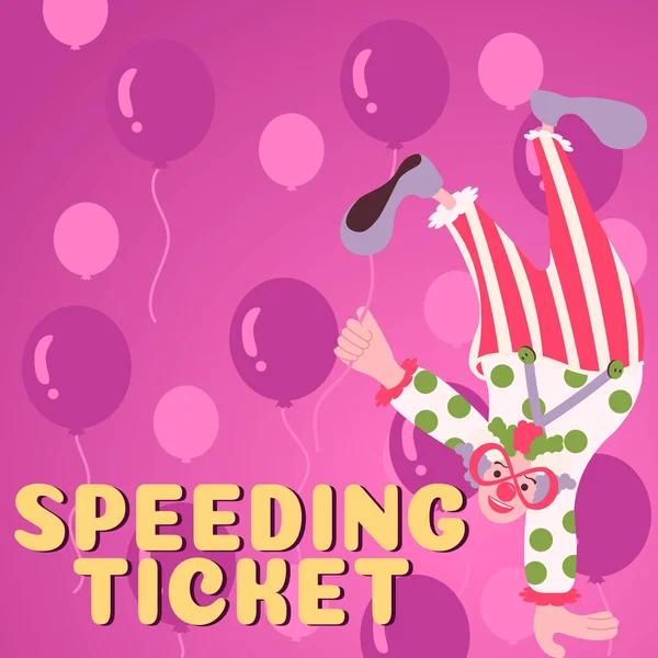 Zarejestruj Wyświetlanie Speeding Ticket Biznes Pomysł Test Psychologiczny Dla Maksymalnej — Zdjęcie stockowe