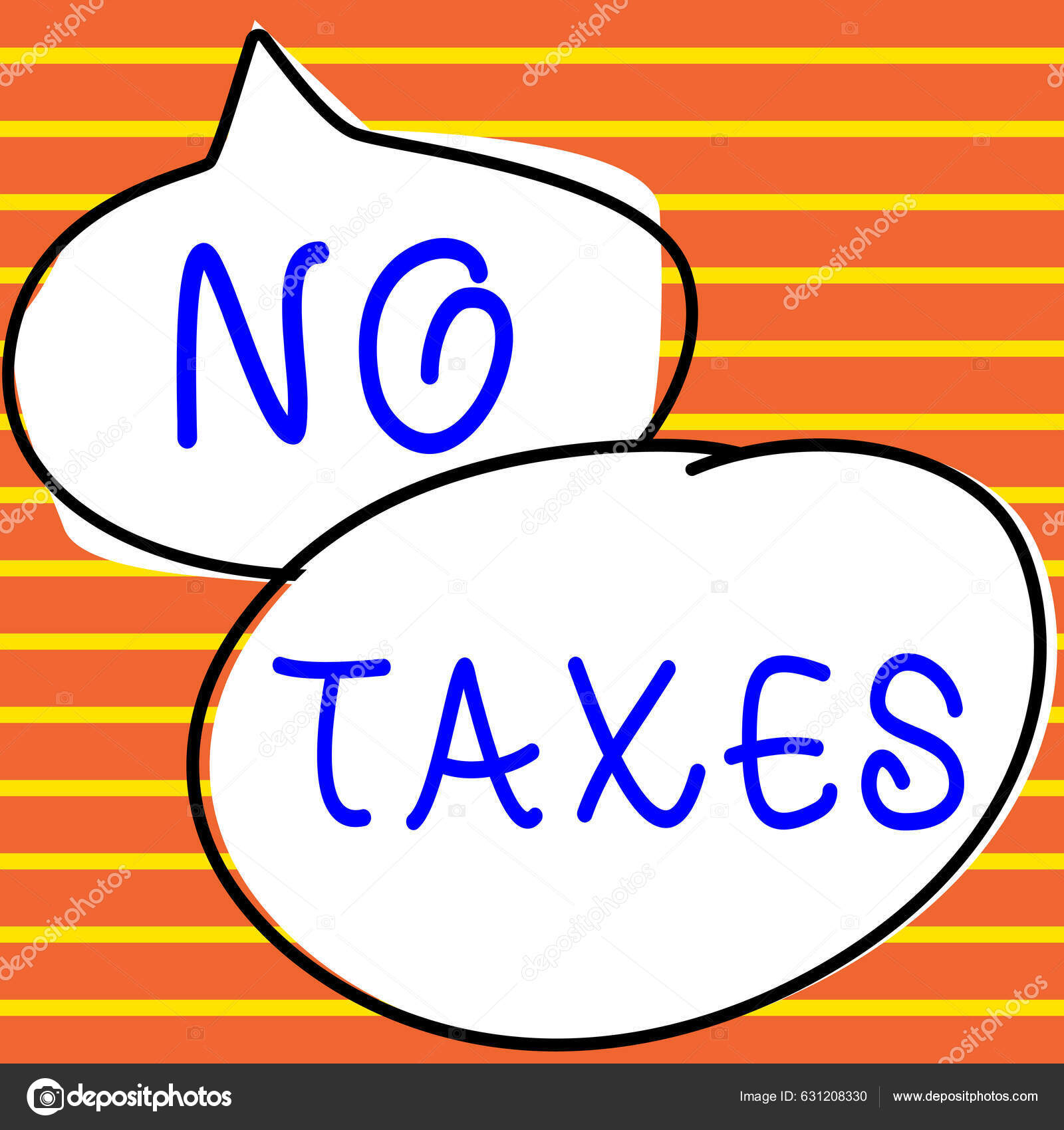 No Taxes Clipart