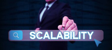 El yazısı tabelaları, ölçeklenebilirlik, talep üzerine kolaylıkla genişletilebilen veya yükseltilebilen iş konsepti