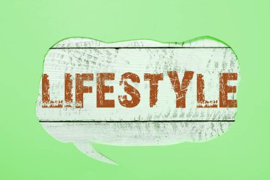 Metin gösterimi Yaşam Tarzı, Kavram, bir birey, grup veya kültürün tipik yaşam biçimi
