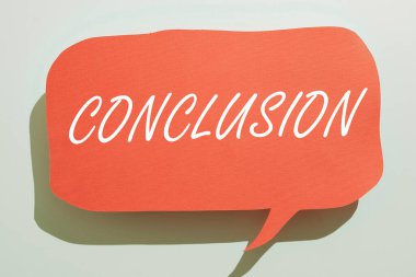 Metin Sonuç, İş yaklaşımı yazma Sonuç analizi Bir olay veya sürecin sonu