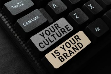 El yazısı imzanız Kültürünüz Markanız, Kavramsal Fotoğraf Bilgisi Deneyimleri bir sunum kartıdır.