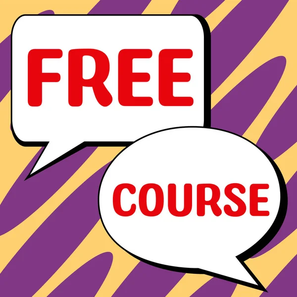 Free Course Business Idea Series Lessons Lectures Teaching Skills You — стоковое фото