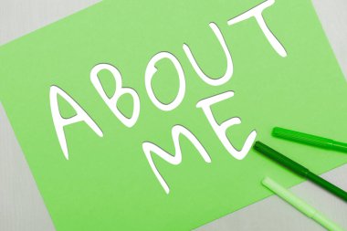 Benimle ilgili metin, iş yaklaşımım Kişisel Özelliklerim Bilgileri Seviyor ve Sevmiyor