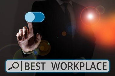 En İyi İş Yeri kavramsal görüntü, Kavramsal Fotoğraf İdeal Şirketi Yüksek Tazminatsız Çalışacak