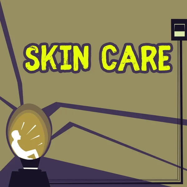 Konzeptionelle Anzeige Hautpflege Business Konzept Dinge Die Sie Tun Oder — Stockfoto