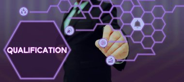 El yazısı yeterliliği, Özel bir iş yapmak için resmi izin ve sertifika ile yazılmış kelimeler