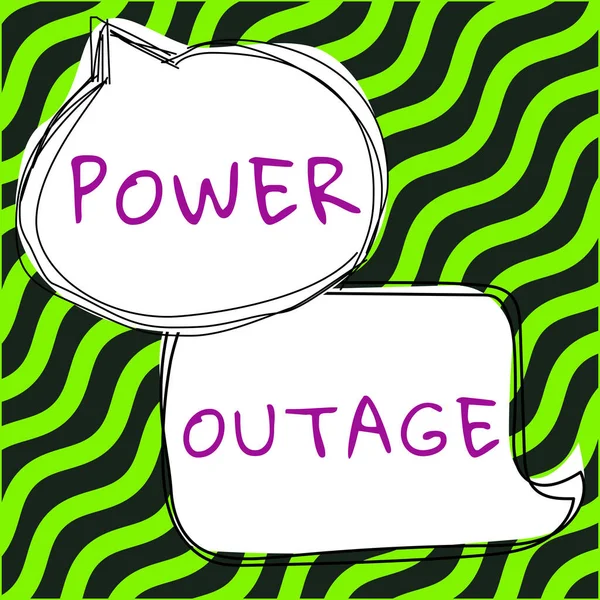 Conceptual Caption Power Outage Concept Meaning Ability Influence Peers Attaining — Stock Photo, Image