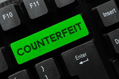 El yazısı sahteciliği, aldatma amaçlı başka bir şeyin sahtesiyle yapılmış iş konsepti.