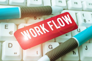 Metin Çalışma Akışı, İş Genel Bakış, belli bir görevin ofis ya da işverenin içinde ve dışında devamlılığını gösteren yazma