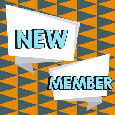 Yeni Üye, İşletme vitrini, çalışanları yeni doğan çocuk şirketine ya da ekibine alma metni yazılıyor