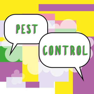 Kavramsal görüntü haşere kontrolü, kavramsal fotoğraf mahsullere ve çiftlik hayvanlarına saldıran zararlı böcekleri öldürüyor.