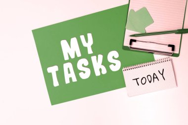 Kavramsal gösterim Görevlerim, İş Genel Görünümü Belirli bir süre içinde bitirilmesi gereken işler