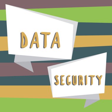 Metin Yazısı Veri Güvenliği, İş Konsepti Gizlilik Disk Şifreleme Yedekleme Parola Koruması