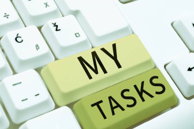 İlham kaynağımı gösteren metin Görevlerim, iş şovum belli bir süre içinde bitirilmesi gereken bir iş olarak belirlendi