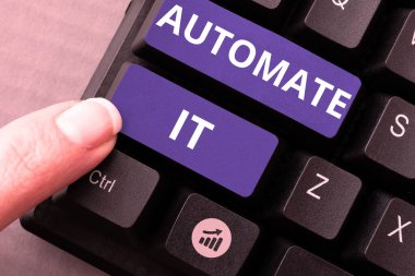 Kavramsal ekran Otomatiği O, İş Genel Görünümü Dönüştürme süreci veya otomatik ekipman çalıştırılacak tesis.