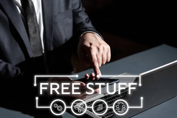 Handwriting Text Free Stuff Word Written Any Thing You Can — Stock Photo, Image