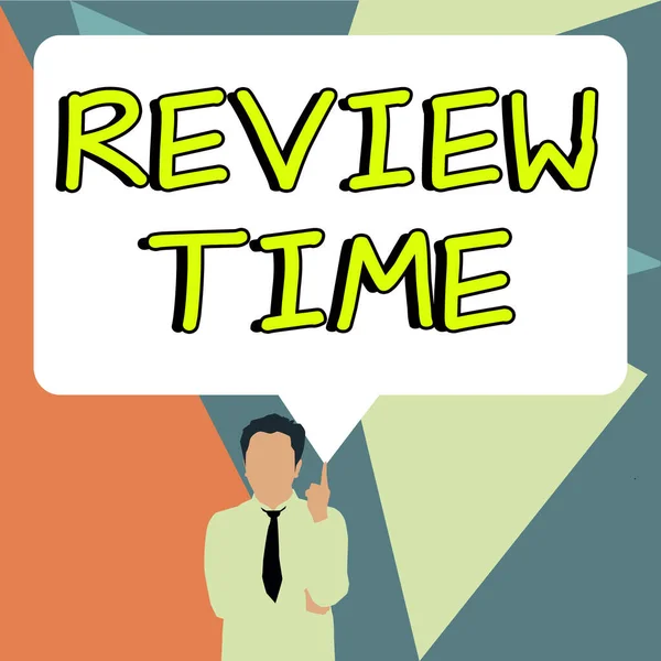 Writing Displaying Text Review Time Word Written Situation System Its — Stock Photo, Image