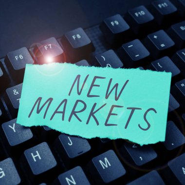 Kavramsal başlık Yeni Pazarlar, kavram anlamı farklı ticari stratejiler diğer alanlara ulaşan insanlar