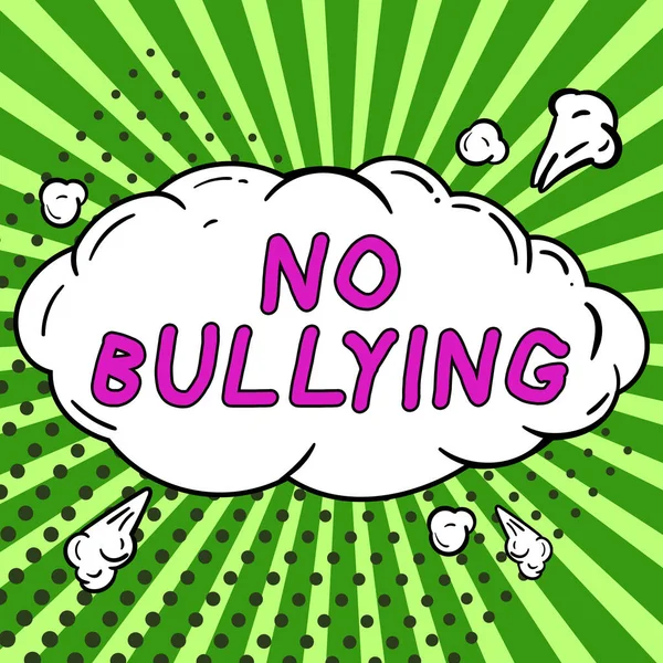 Leyenda Conceptual Bullying Idea Negocio Para Comportamiento Agresivo Entre Los —  Fotos de Stock