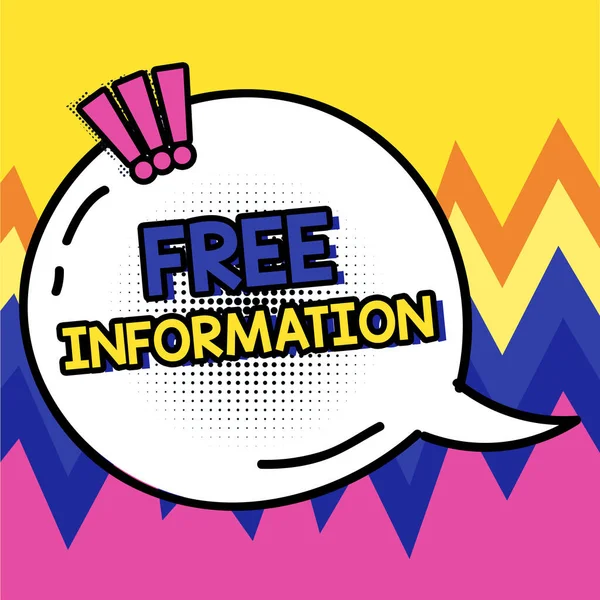 Εννοιολογική Απεικόνιση Free Information Word Knowledge Investigation Study Instruction Free — Φωτογραφία Αρχείου