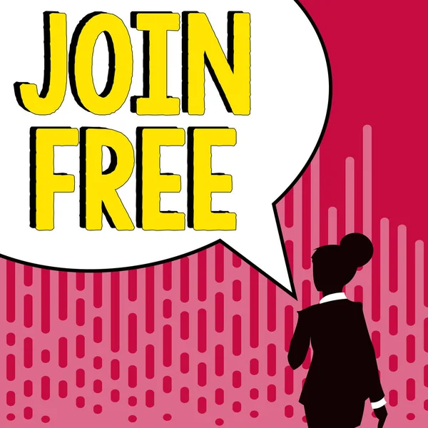 Zarejestruj Wyświetlając Join Free Business Przegląd Aktu Lub Instancji Dołączenia — Zdjęcie stockowe