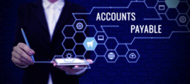 Kavramsal başlık Ödenebilir Hesaplar, bir şirketin tedarikçilerine borçlu olduğu iş fikri parası