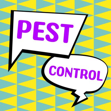 Metin Haşere Kontrol, İş Konsepti Ekin ve hayvanlara saldıran zararlı böcekleri öldürmek