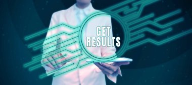 Sonuç elde etmek, işlemek ya da sonuç vermek için iş yaklaşımını sunan metin başlığı