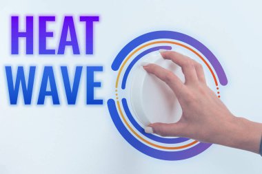 İlham kaynağı olan Sıcak Dalgası, İnternet Anormal sıcak havanın uzadığı bir dönem kavramını gösteren metin